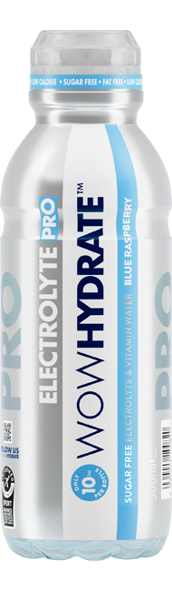 Blue Raspberry - Electrolyte Water - WOW HYDRATE