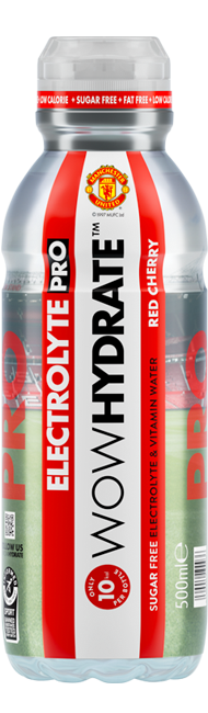 Red Cherry - Electrolyte Water - WOW HYDRATE