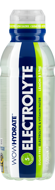 Lemon & Lime Protein Drink - Electrolyte Water - WOW HYDRATE