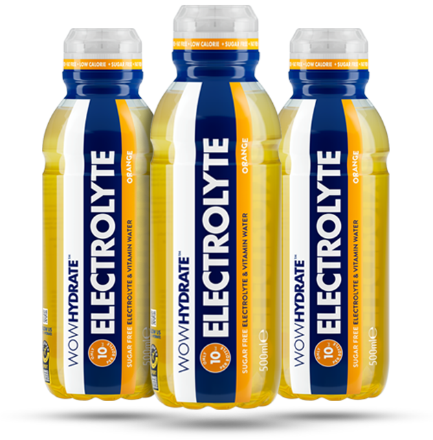 Orange Sports Drink - Electrolyte Water - WOW HYDRATE
