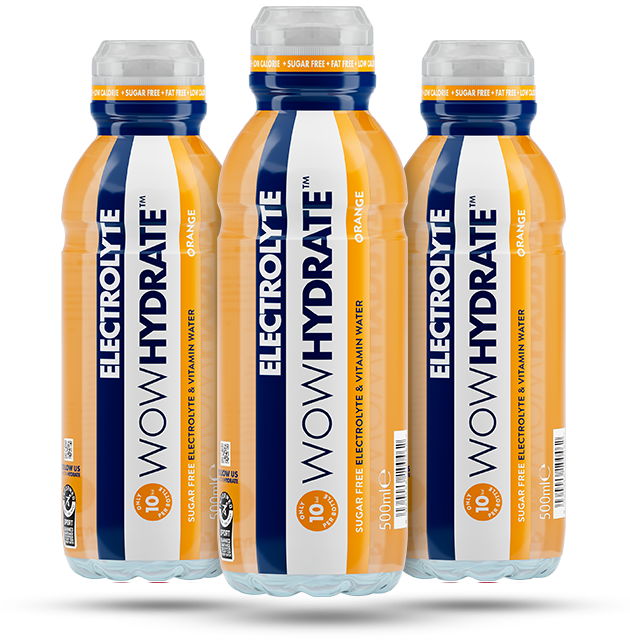 Orange Sports Drink - Electrolyte Water - WOW HYDRATE