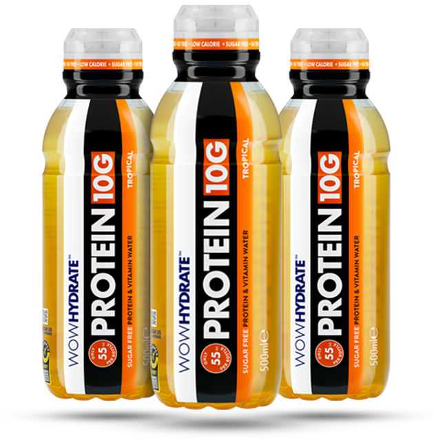 Tropical Sports Drink - Protein Water - WOW HYDRATE